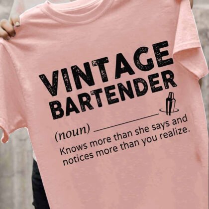 Awesome Vintage Bartender