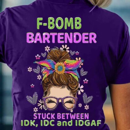 Bartender Stuck Between idk idc and idgaf