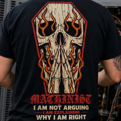 Machinist Not Arguing Skull